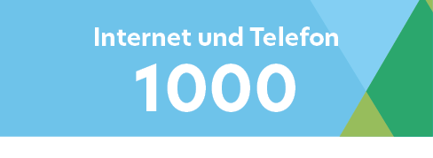 Internet + Telefon 1000
