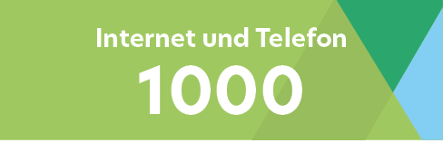 Internet + Telefon 1000