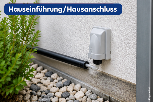 Hauseinführung / Hausanschluss