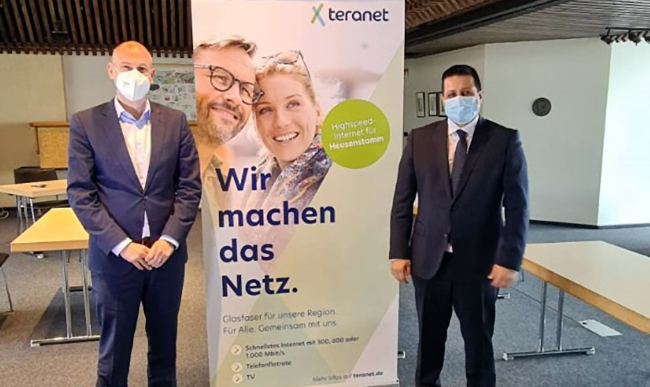 Glasfaser für Heusenstamm