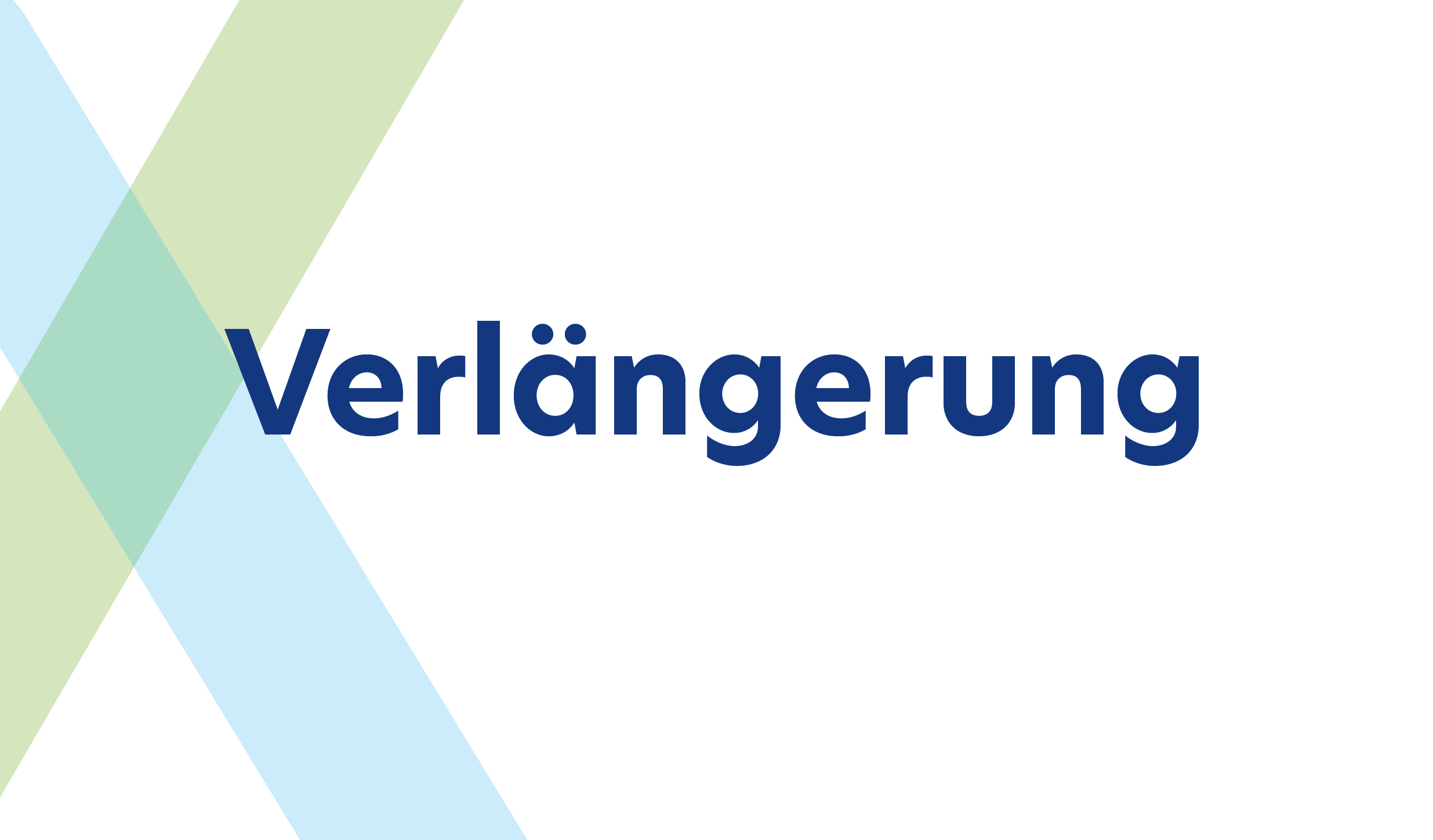 Verlängerung