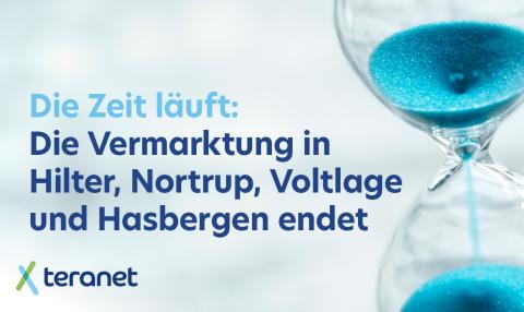 Vermarktungsendspurt in Nortrup, Hilter a.T.W., Hasbergen und Voltlage