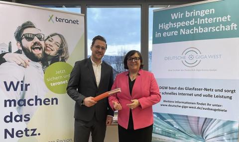 Glasfaser für Urbach