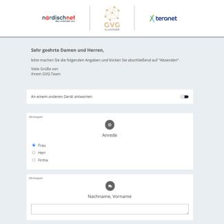 Screenshot Digitaler Kundenservice