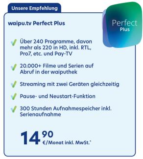 waipu.tv Perfect Plus